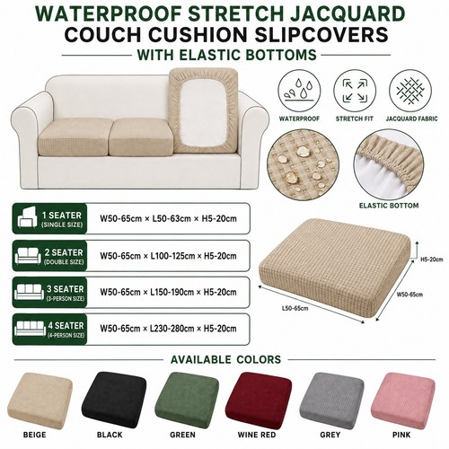 Sofa seat cushion - seat, covers