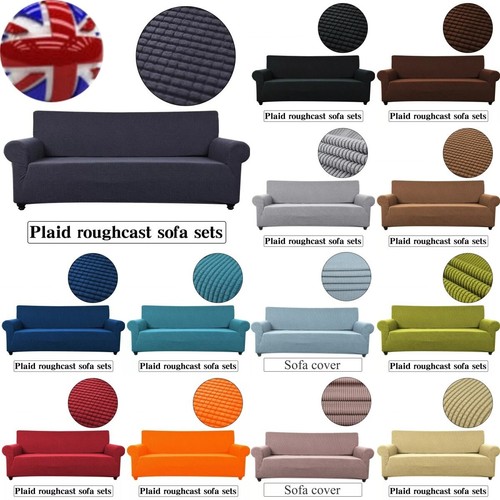Seater slipcover solid - 1/2/3/4,
