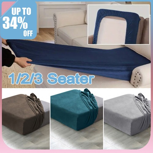Velvet sofa seat - cover, elastic