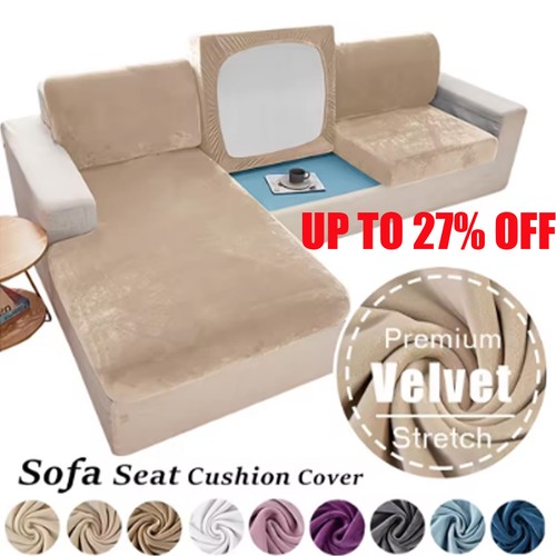 Crushed velvet sofa - velvet,