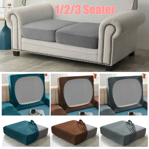 Stretch velvet sofa seat - stretch,