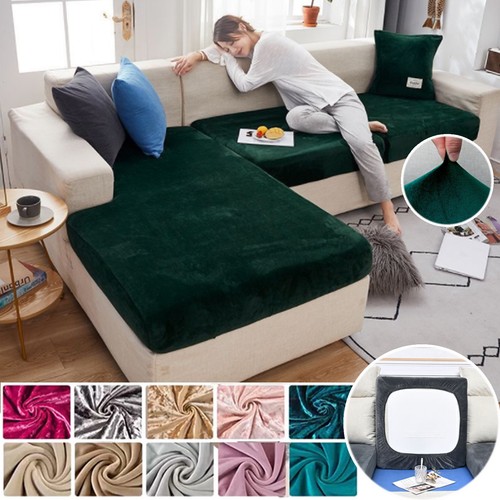 Velvet sofa cushion covers - cushion,