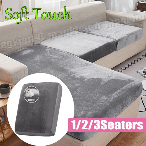 Crushed velvet sofa seat - sofa,