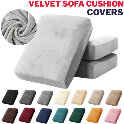 Sofa seat covers velvet seater - sofa,