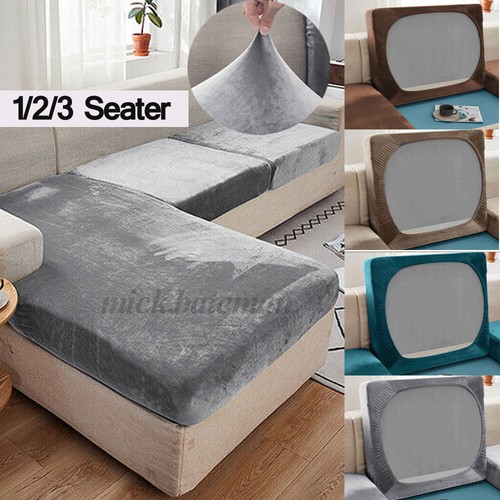 Stretch velvet sofa seat - velvet,