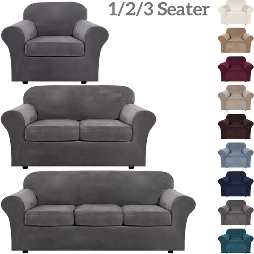 Thick velvet sofa covers 3 - thick, 1/2/3