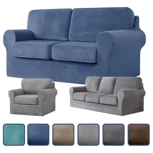 Elastic seater velvet - seater,